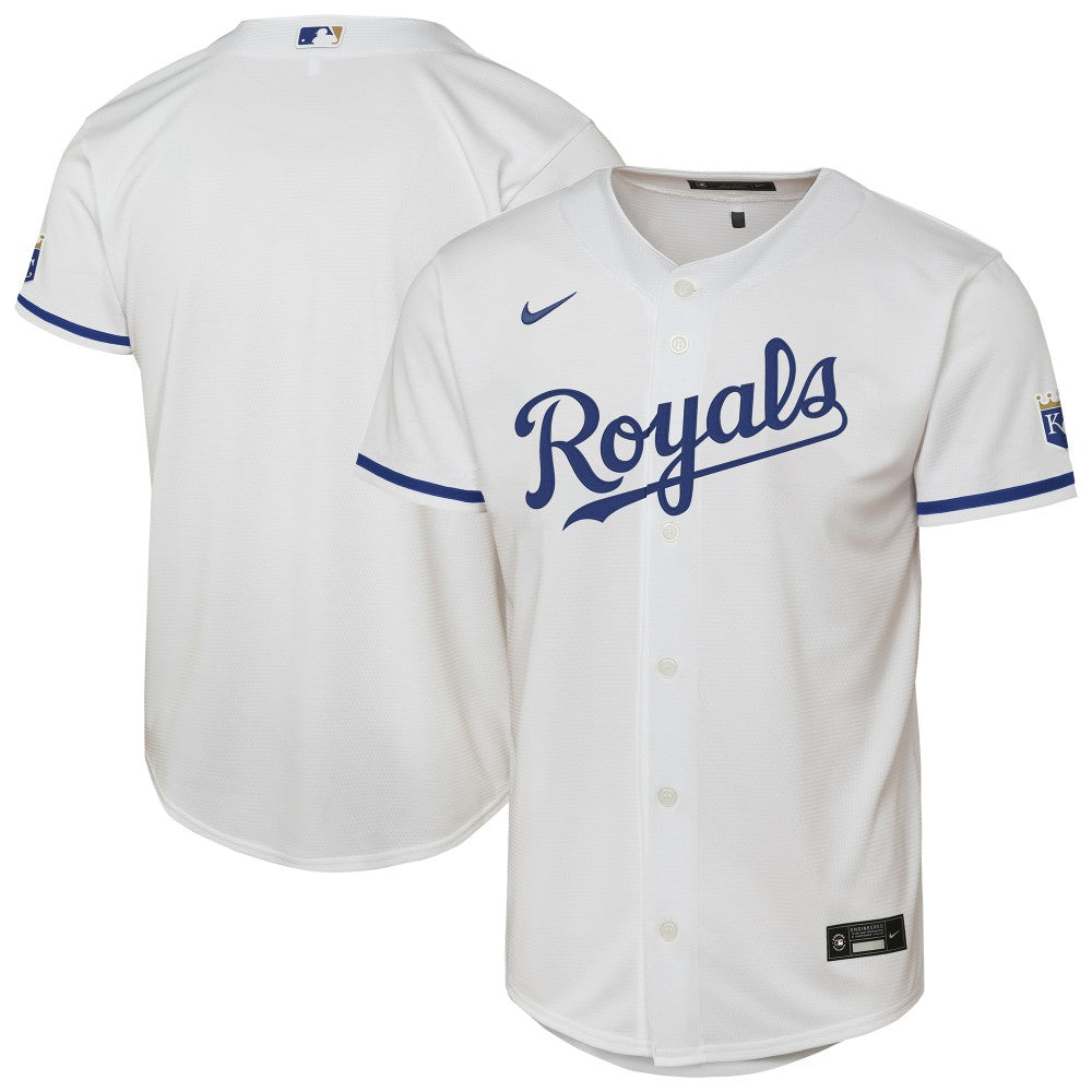 Kansas City Royals Nike Youth Home Stadium Jersey - White Jerseys