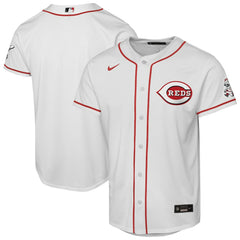 Cincinnati Reds Nike Youth Home Stadium Jersey - White Jerseys