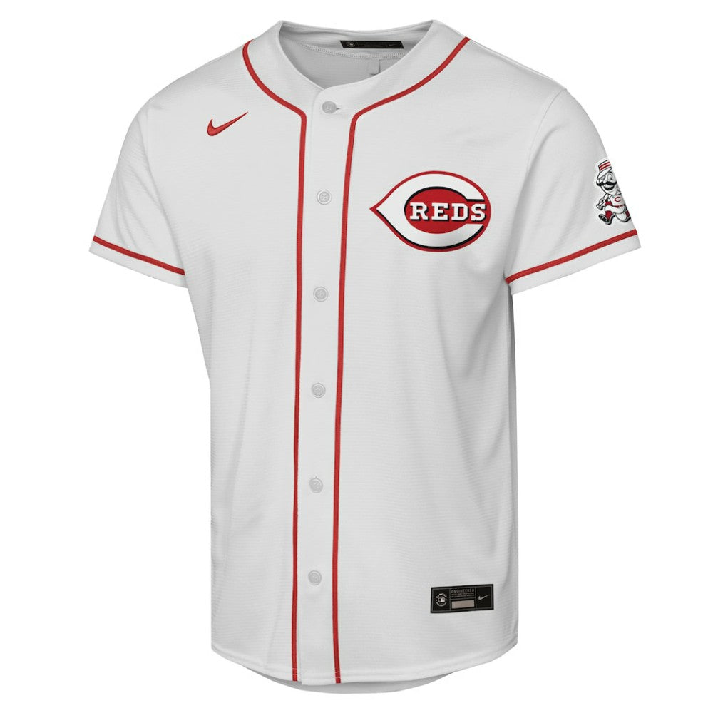 Cincinnati Reds Nike Youth Home Stadium Jersey - White Jerseys