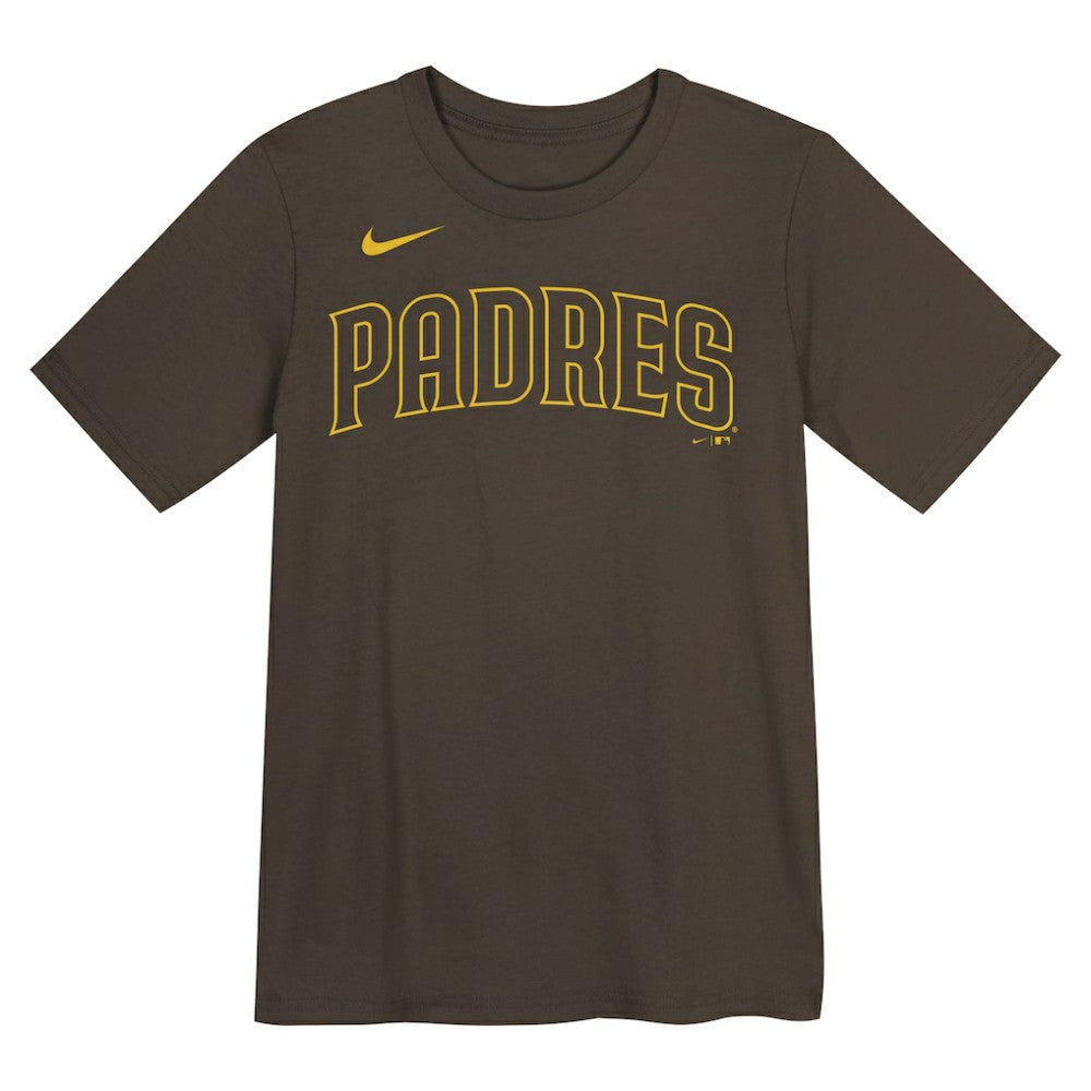 Fernando Tatis Jr. San Diego Padres Nike Preschool Name & Number T-Shirt - Brown T-shirts