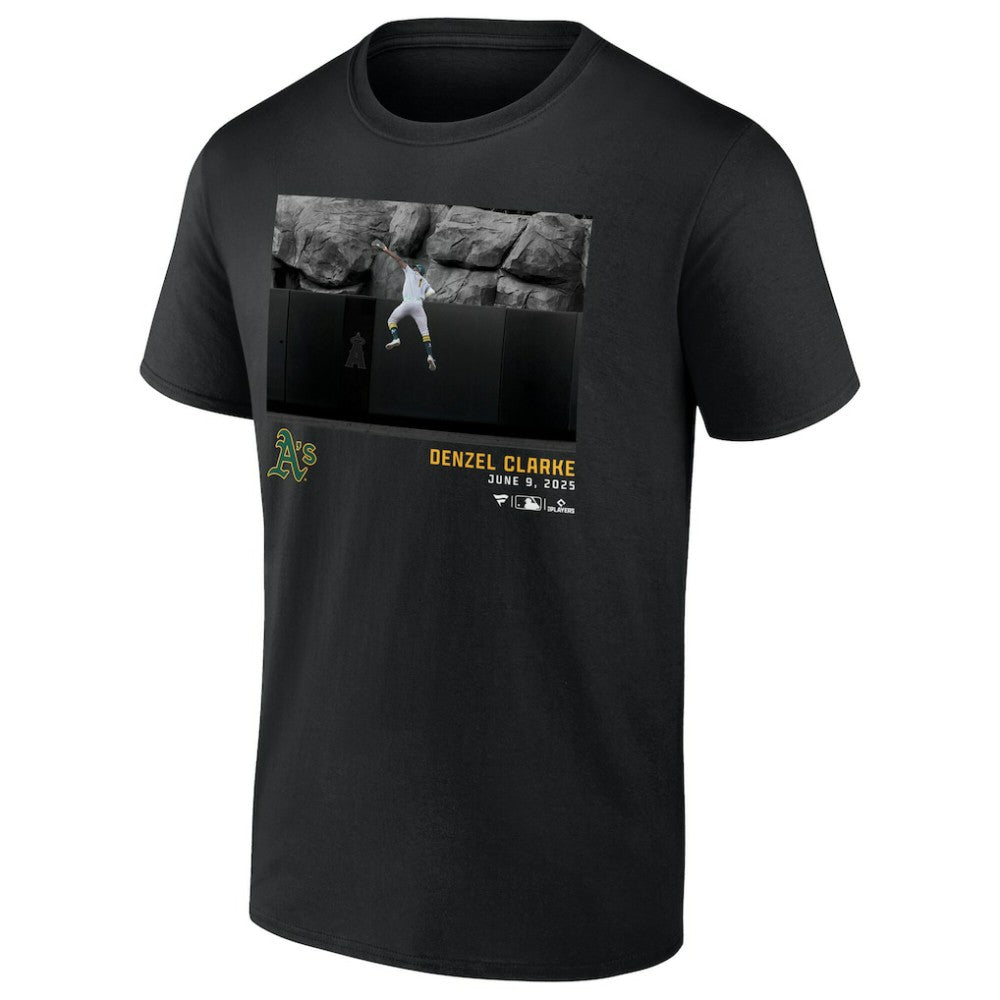 Denzel Clarke Athletics Graphic Player T-Shirt - Black T-shirts