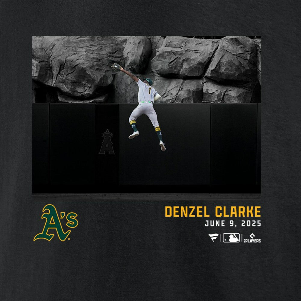 Denzel Clarke Athletics Graphic Player T-Shirt - Black T-shirts