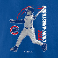 Pete Crow-Armstrong Chicago Cubs Graphic Player T-Shirt - Royal T-shirts