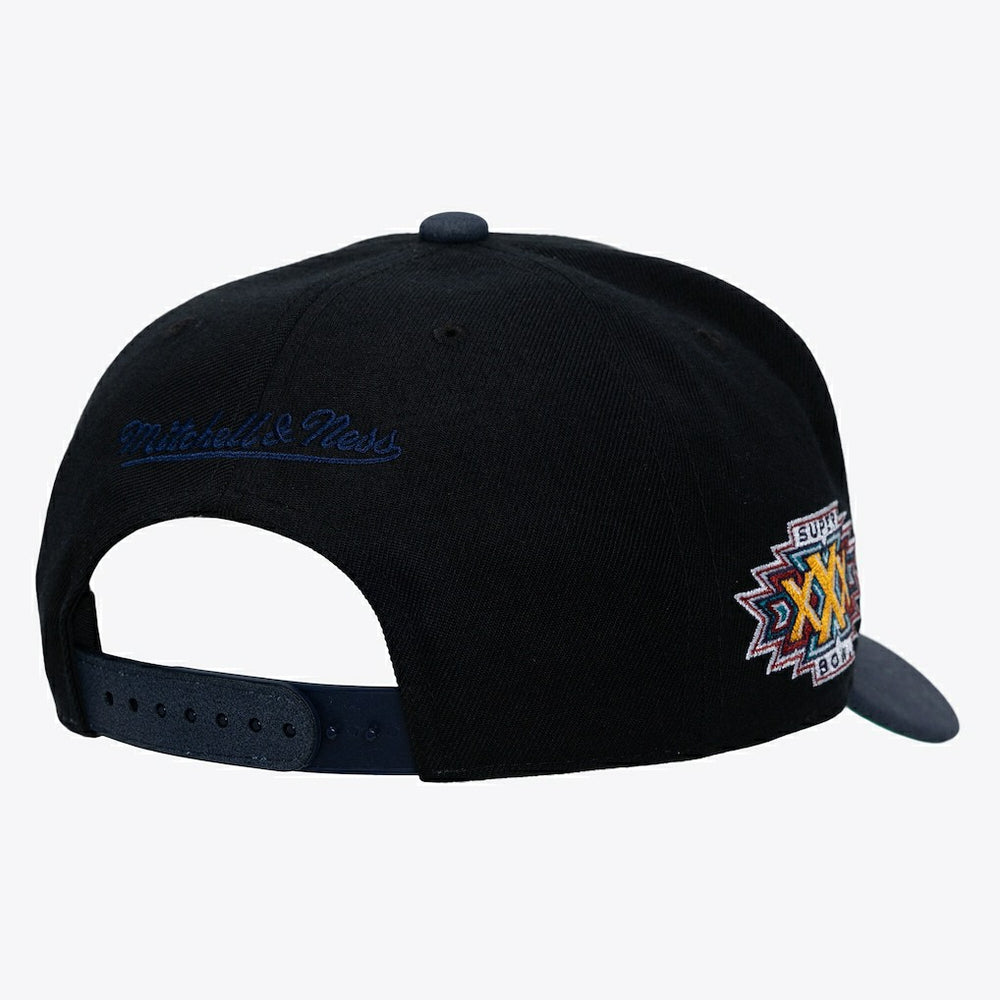 Dallas Cowboys Super Bowl XXX Champions Lux Pro Snapback - Black