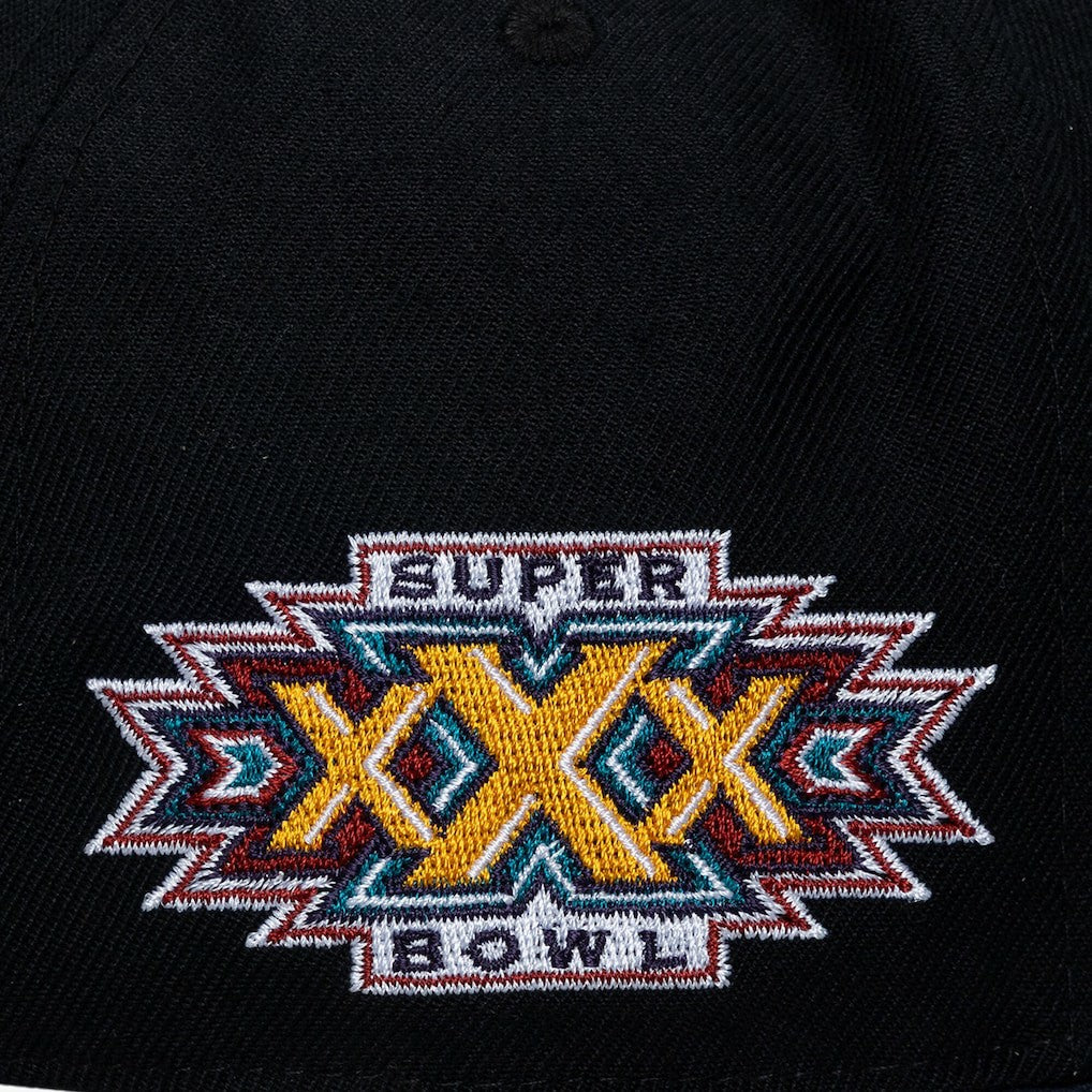 Dallas Cowboys Super Bowl XXX Champions Lux Pro Snapback - Black