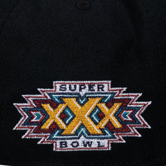 Dallas Cowboys Super Bowl XXX Champions Lux Pro Snapback - Black