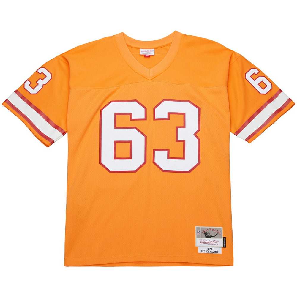 Lee Roy Selmon Tampa Bay Buccaneers 1976 Legacy Replica Jersey - Orange Jerseys