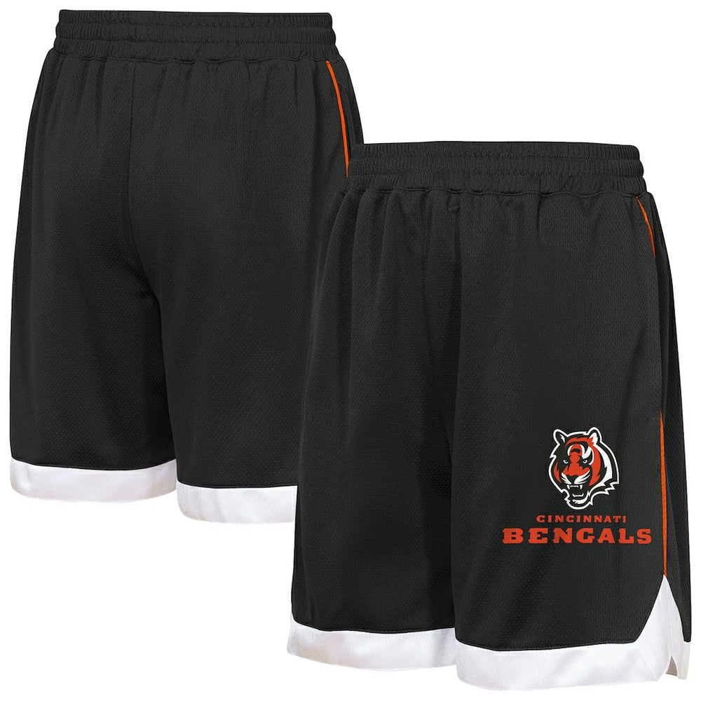 Cincinnati Bengals Outerstuff Youth All Star Mesh Shorts - Black Shorts