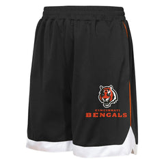 Cincinnati Bengals Outerstuff Youth All Star Mesh Shorts - Black Shorts