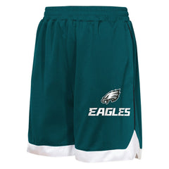 Philadelphia Eagles Outerstuff Youth All Star Mesh Shorts - Midnight Green Shorts