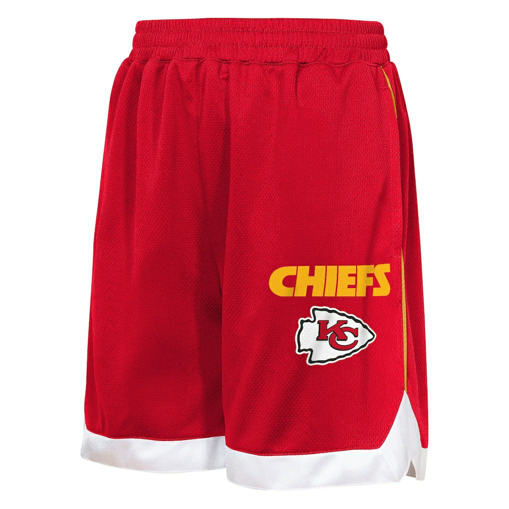 Kansas City Chiefs Outerstuff Youth All Star Mesh Shorts - Red Shorts