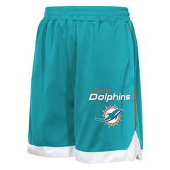 Miami Dolphins Outerstuff Youth All Star Mesh Shorts - Aqua Shorts
