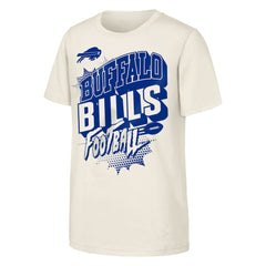 Buffalo Bills Outerstuff Youth Action Comic T-Shirt - Natural T-shirts