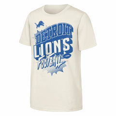 Detroit Lions Outerstuff Youth Action Comic T-Shirt - Natural T-shirts