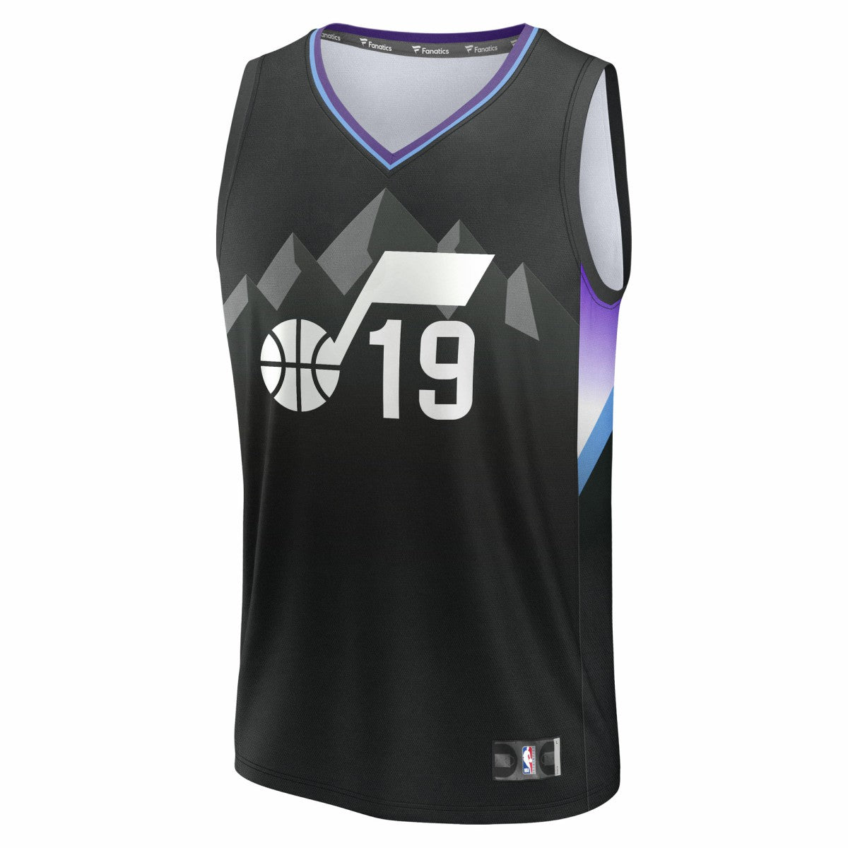 Ace Bailey Utah Jazz 2025 NBA Draft First Round Pick Fast Break Replica Jersey Statement Edition Black - Fanatics