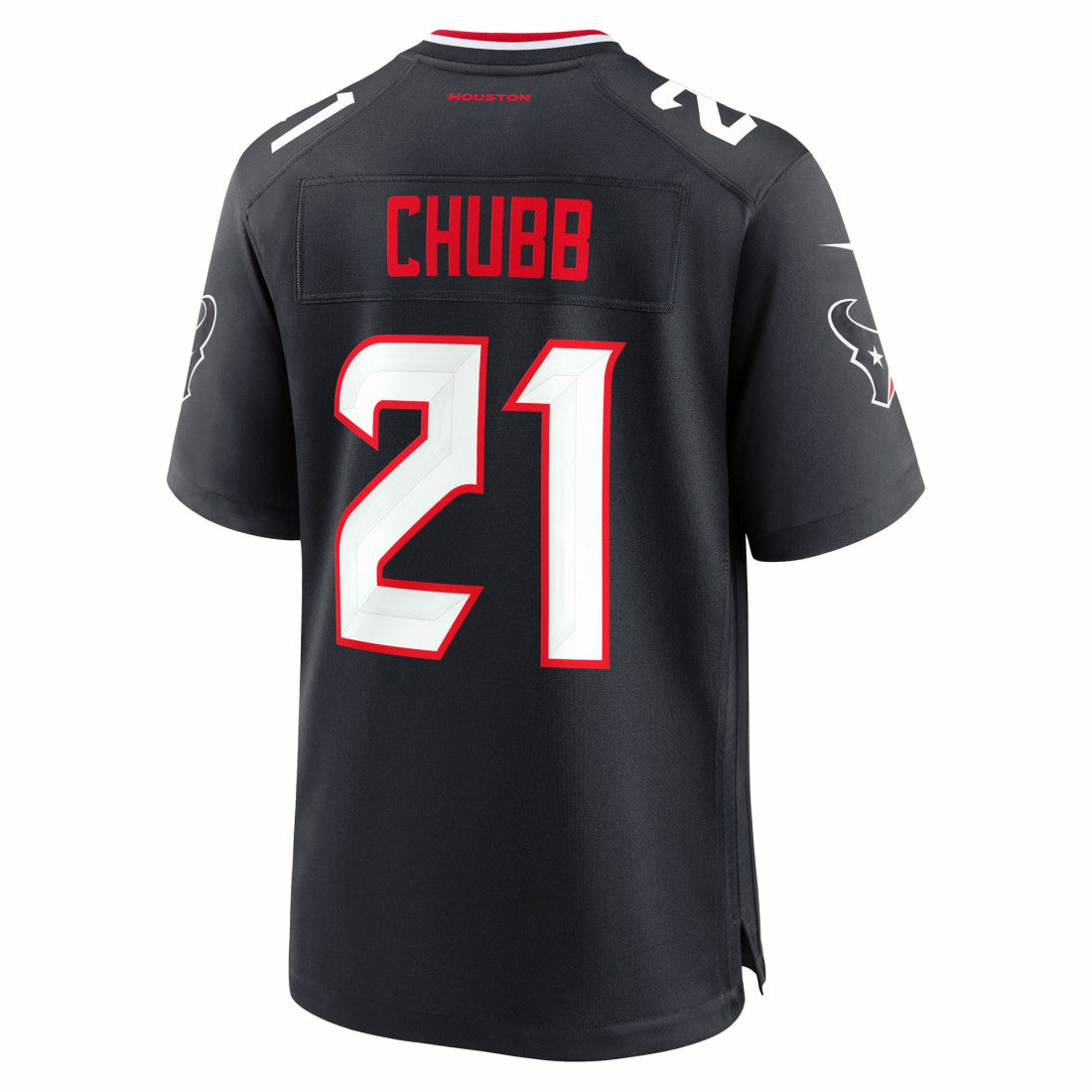 Nick Chubb Houston Texans Team Game Jersey - Navy Jerseys