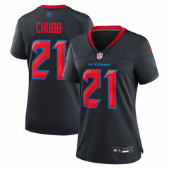 Nick Chubb Houston Texans Women's Game Jersey - Navy Jerseys