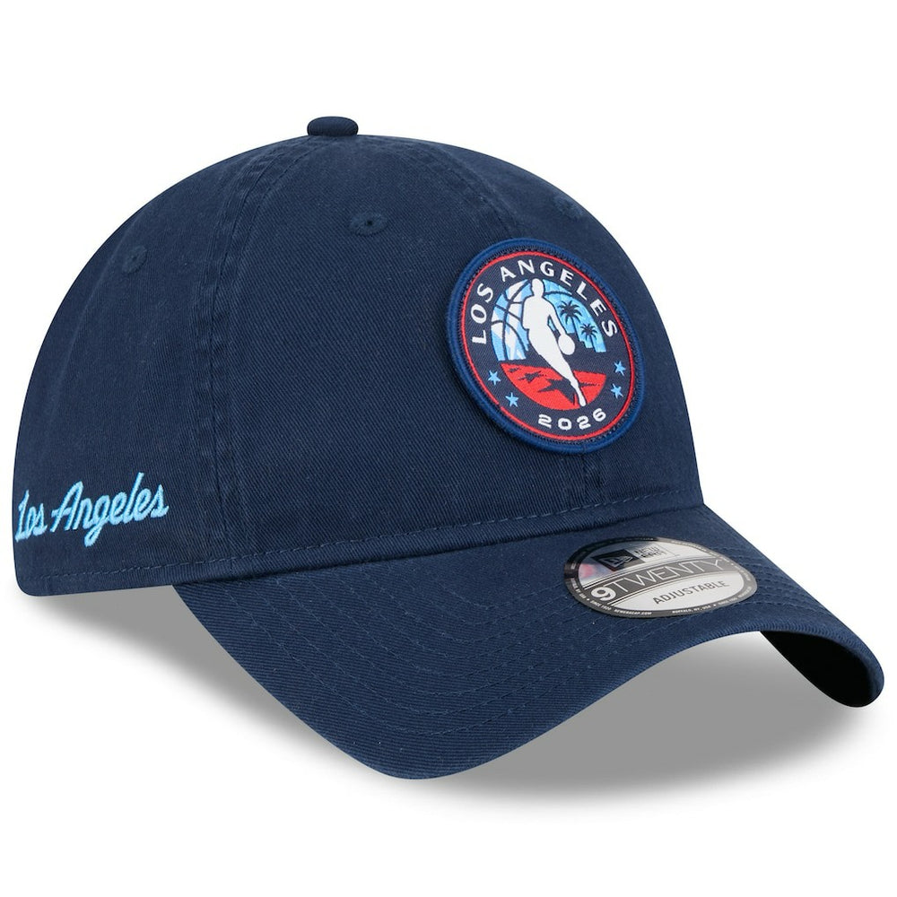 2026 NBA All-Star Game Circle Logo 9TWENTY Adjustable Hat Blue - New Era