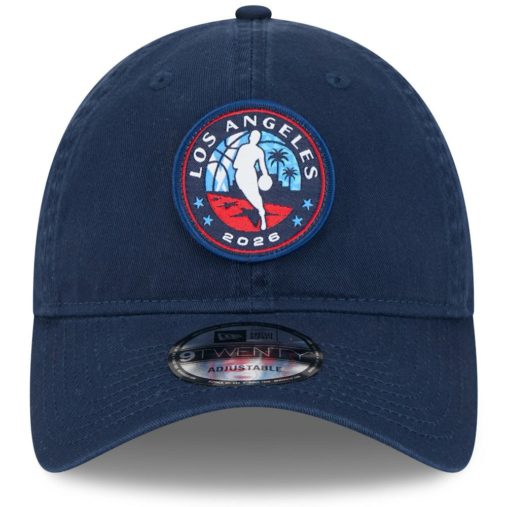 2026 NBA All-Star Game Circle Logo 9TWENTY Adjustable Hat Blue - New Era