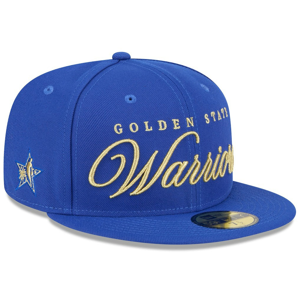 Golden State Warriors 2026 NBA All-Star Game Script 59FIFTY Fitted Hat Royal - New Era