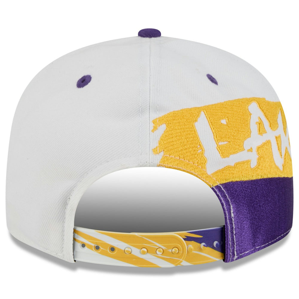 Los Angeles Lakers 2026 NBA All-Star Game Brushstroke 9FIFTY Snapback Hat White/Purple - New Era