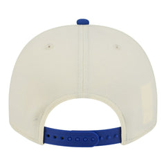 Golden State Warriors Stretched 2-Tone A-Frame 9FIFTY Adjustable Hat Cream/Royal - New Era outlet