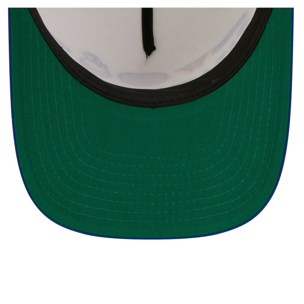 Golden State Warriors Stretched 2-Tone A-Frame 9FIFTY Adjustable Hat Cream/Royal - New Era outlet