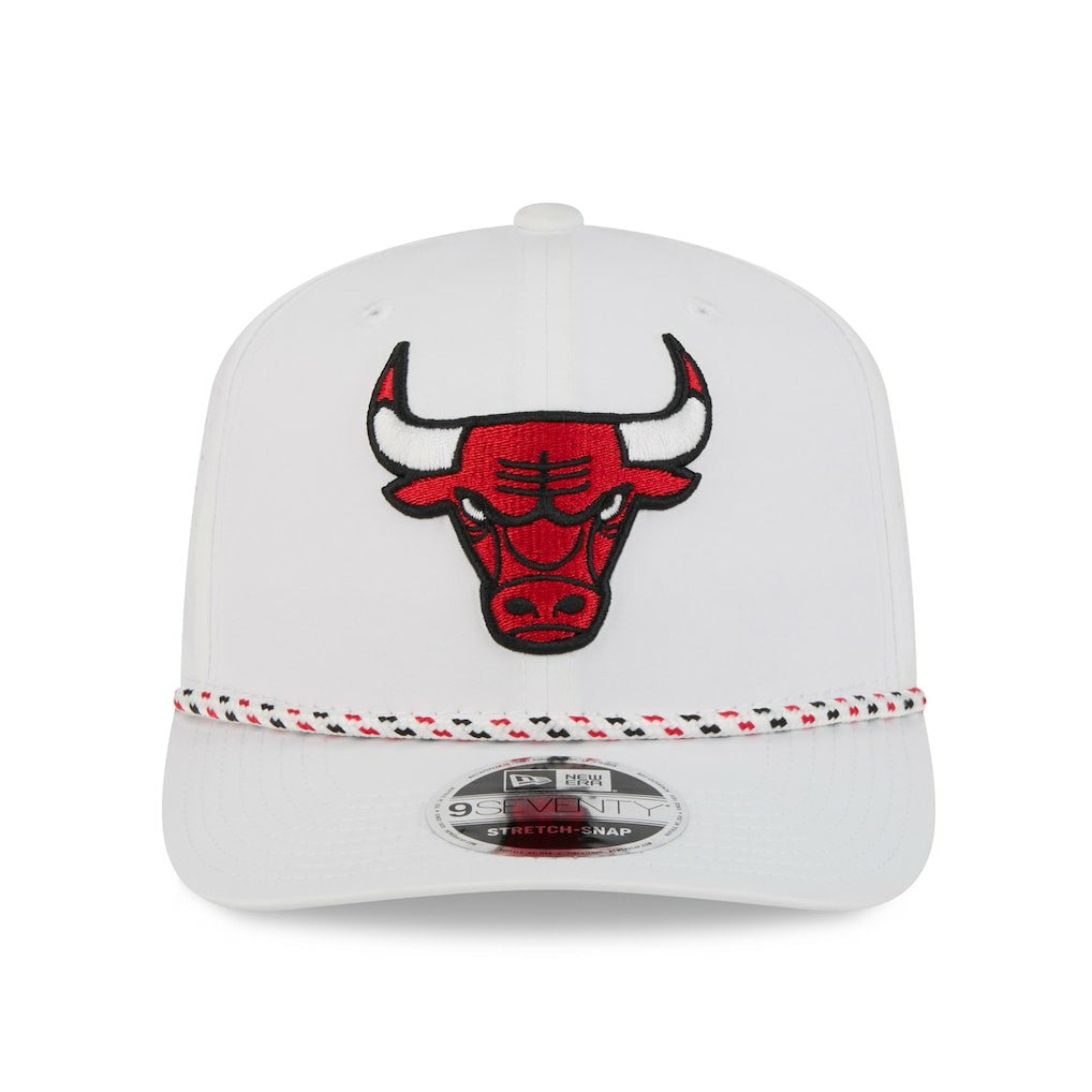Chicago Bulls 2026 NBA All-Star Game Rope Vented 9SEVENTY Adjustable Hat White - New Era