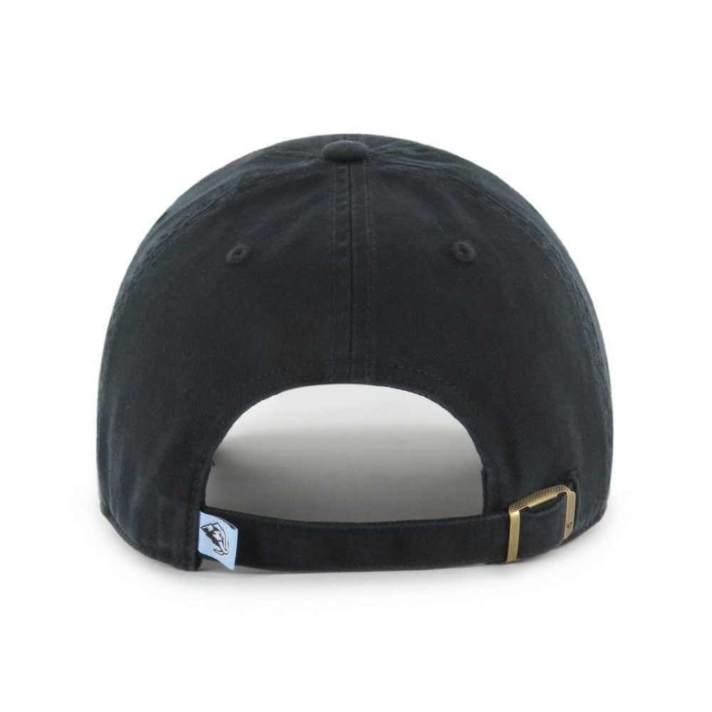 Utah Mammoth '47 Logo Clean Up Adjustable Hat - Black | US 203255146