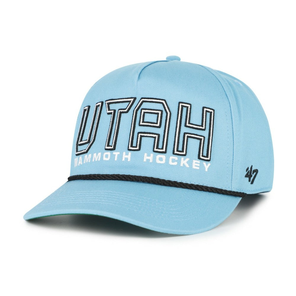 Utah Mammoth '47 Byline Hitch Adjustable Hat - Light Blue | US 203255151