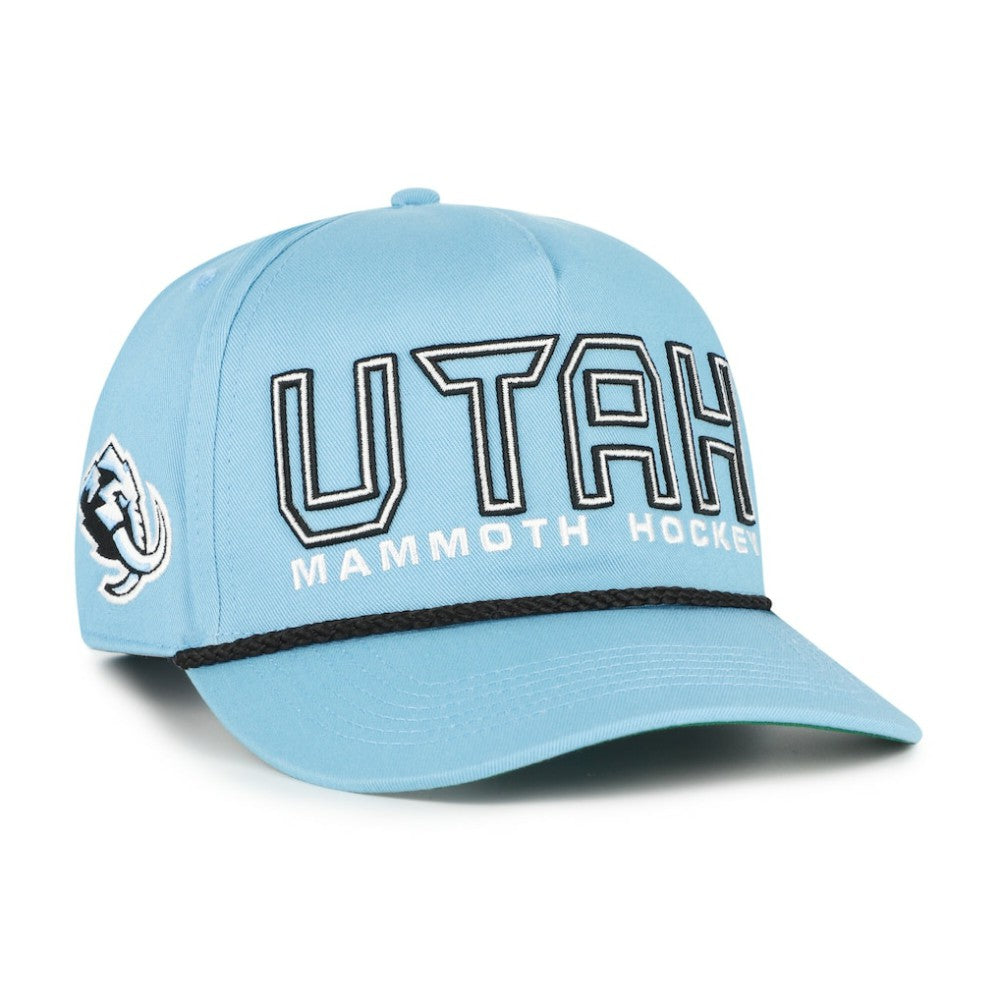 Utah Mammoth '47 Byline Hitch Adjustable Hat - Light Blue | US 203255151