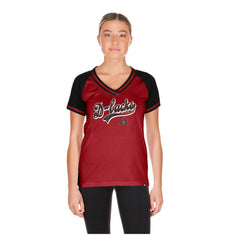 Arizona Diamondbacks New Era Women's Gameday V-Neck T-Shirt - Red T-shirts