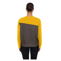 San Diego Padres New Era Women's Gameday Fleece Sweatshirt - Brown/Gold Sweatshirts