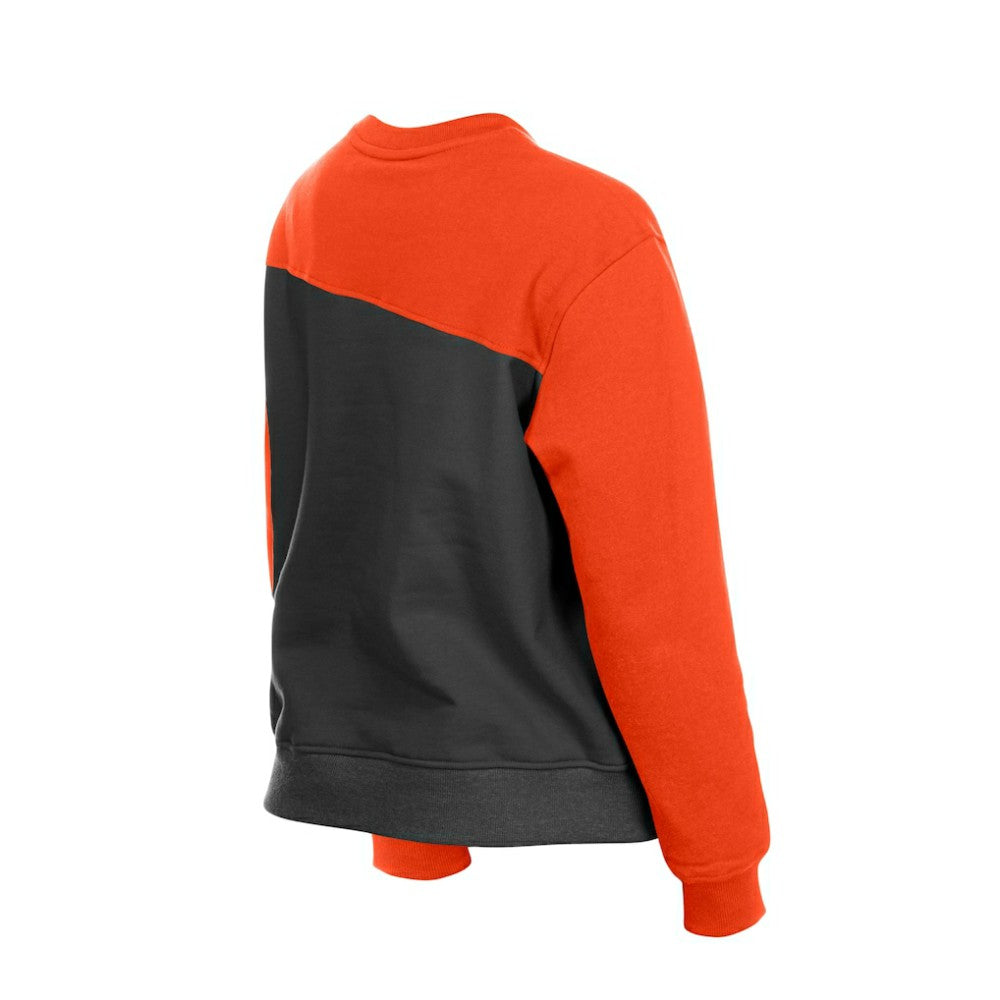 San Francisco Giants New Era Women's Gameday Fleece Sweatshirt - Gray/Orange Sweatshirts