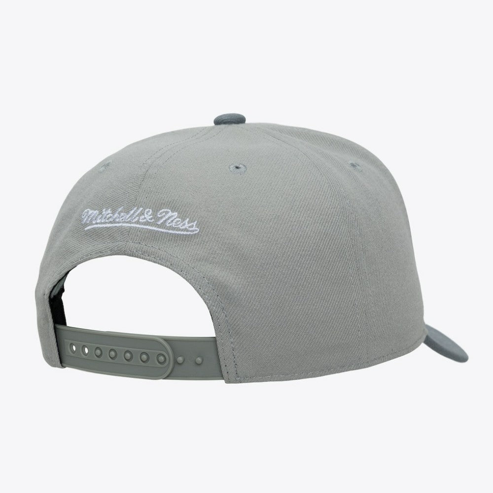 Chicago Cubs Mitchell & Ness Thunderstorm Head Coach Pro-Crown Adjustable Hat - Gray Hats