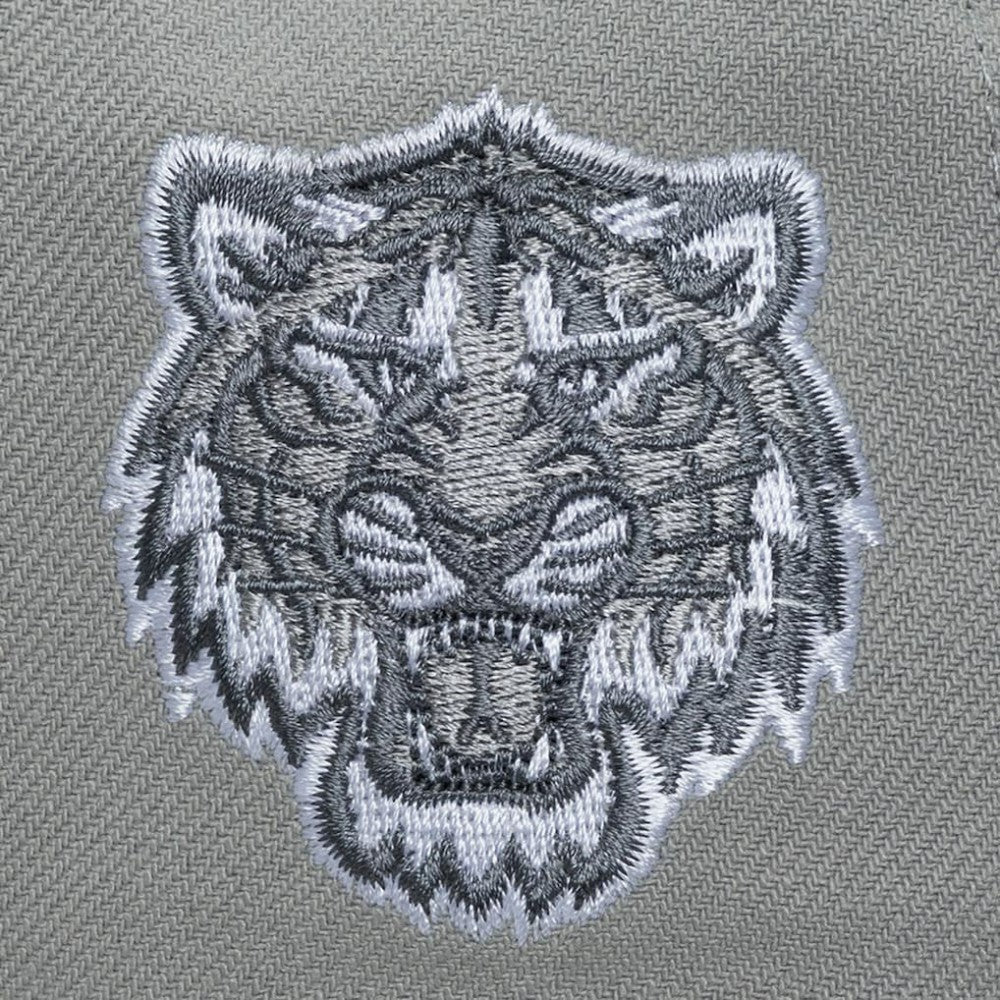 Detroit Tigers Mitchell & Ness Thunderstorm Head Coach Pro-Crown Adjustable Hat - Gray Hats