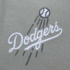Los Angeles Dodgers Mitchell & Ness Thunderstorm Head Coach Pro-Crown Adjustable Hat - Gray Hats