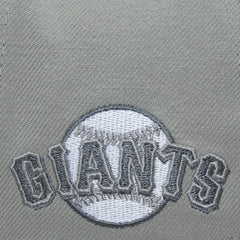 San Francisco Giants Mitchell & Ness Thunderstorm Head Coach Pro-Crown Adjustable Hat - Gray Hats