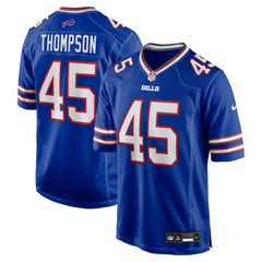 Shaq Thompson Buffalo Bills Team Game Jersey - Royal Jerseys