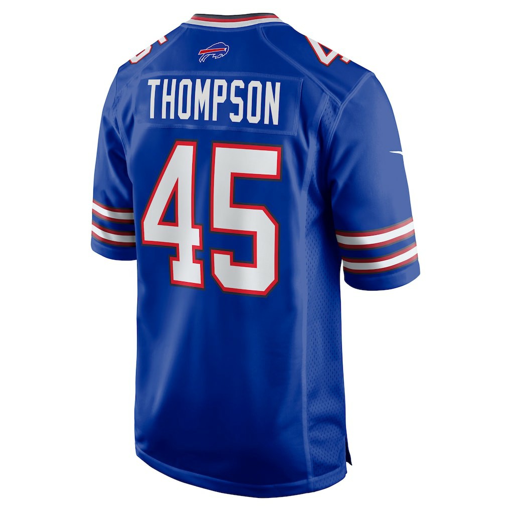 Shaq Thompson Buffalo Bills Team Game Jersey - Royal Jerseys