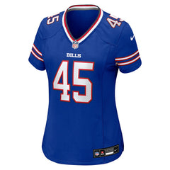 Shaq Thompson Buffalo Bills Women's Team Game Jersey - Royal Jerseys