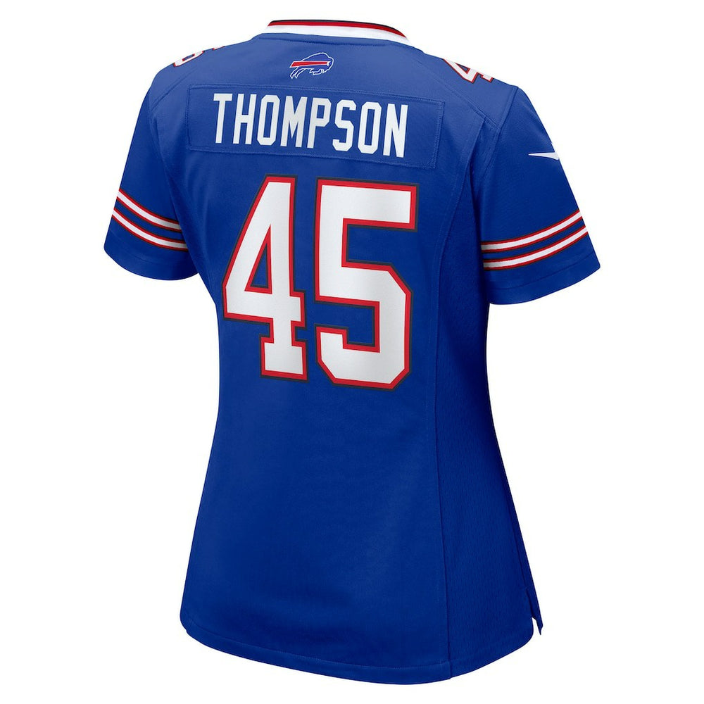 Shaq Thompson Buffalo Bills Women's Team Game Jersey - Royal Jerseys