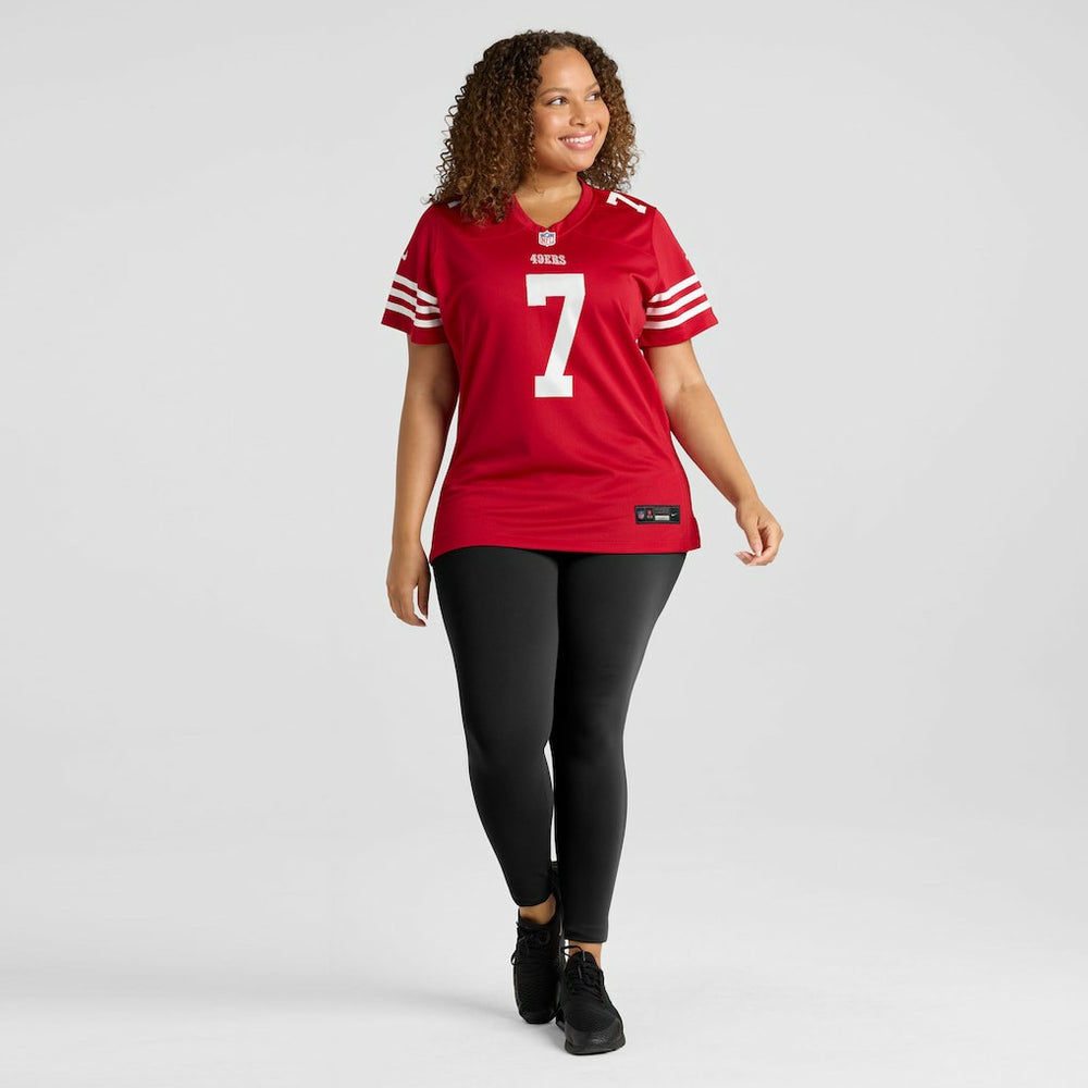 Thomas Morstead San Francisco 49ers Women's Team Game Jersey - Scarlet Jerseys