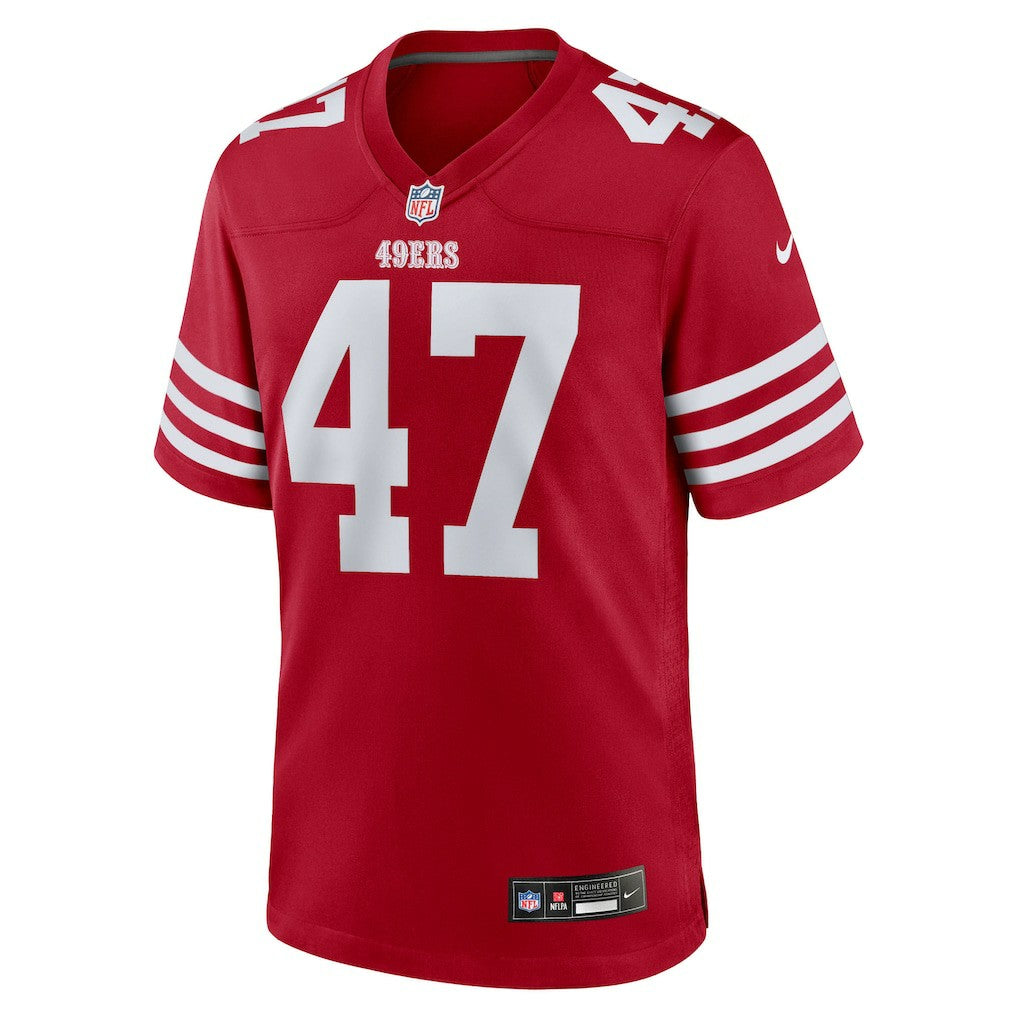 Bryce Huff San Francisco 49ers Team Game Jersey - Scarlet Jerseys
