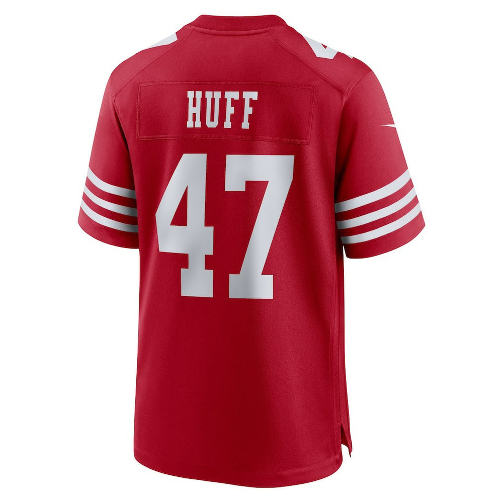 Bryce Huff San Francisco 49ers Team Game Jersey - Scarlet Jerseys