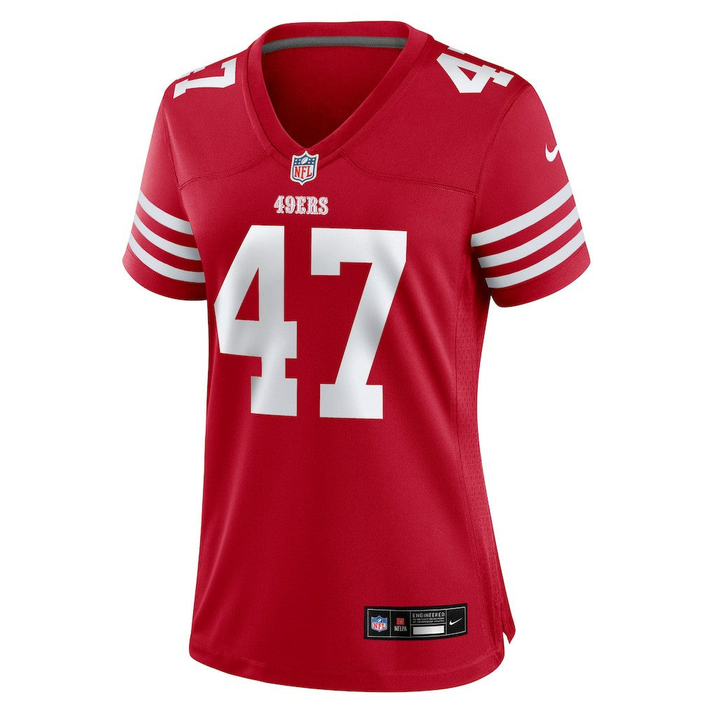 Bryce Huff San Francisco 49ers Women's Team Game Jersey - Scarlet Jerseys
