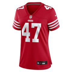 Bryce Huff San Francisco 49ers Women's Team Game Jersey - Scarlet Jerseys