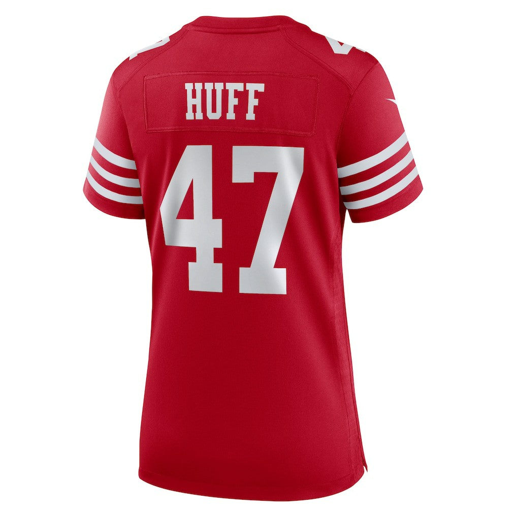 Bryce Huff San Francisco 49ers Women's Team Game Jersey - Scarlet Jerseys