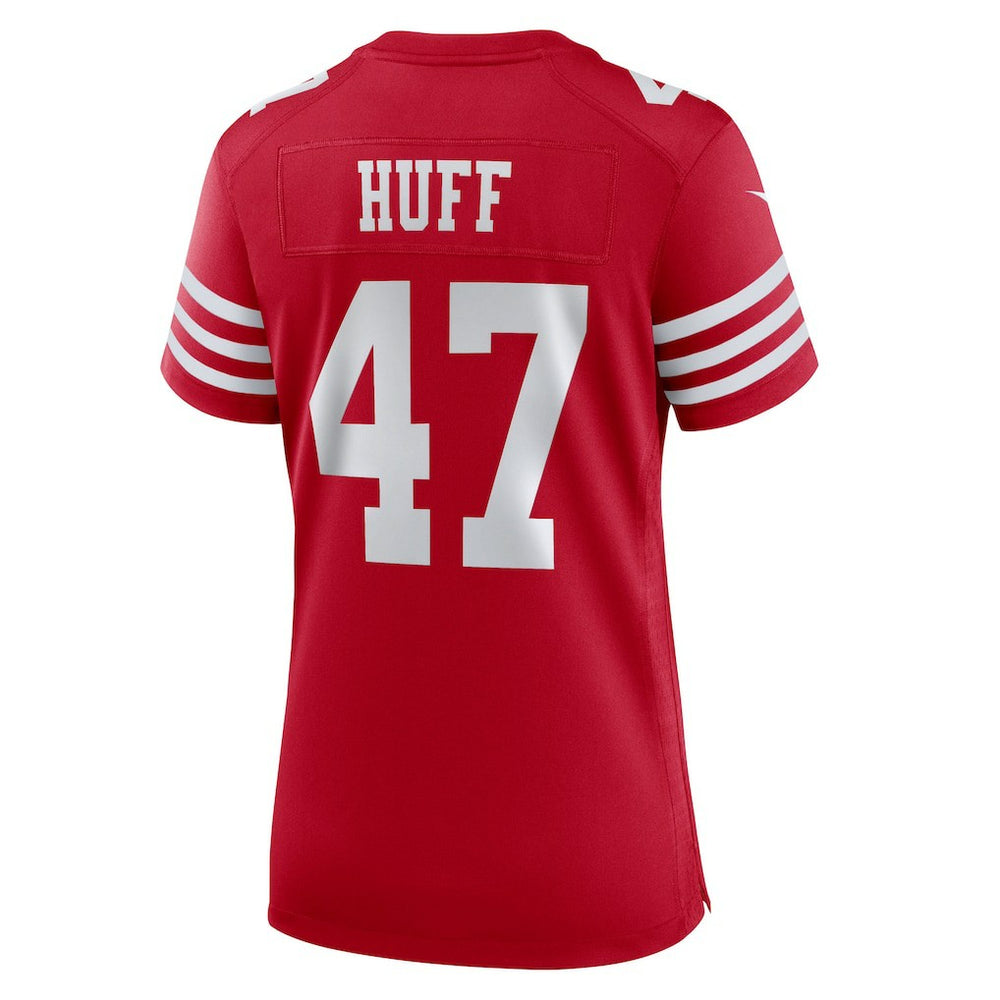 Bryce Huff San Francisco 49ers Women's Team Game Jersey - Scarlet Jerseys