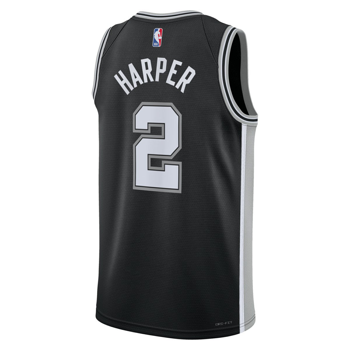 Dylan Harper San Antonio Spurs Unisex 2025 NBA Draft First Round Pick Swingman Jersey Icon Edition Black - Nike outlet